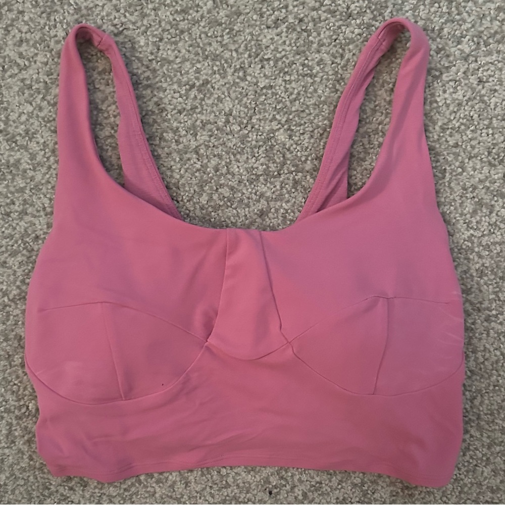 NWOT Lululemon Pink Bra